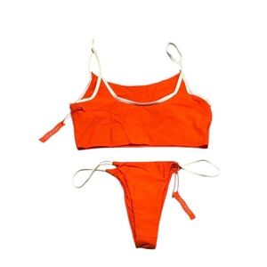 OOKIOH Orange Bikini Set